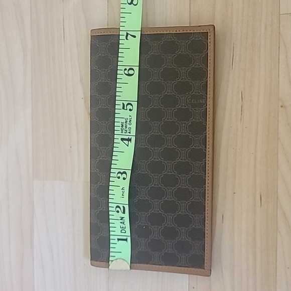 NWOT Celine Macadam Pattern PVC Wallet Bifold Long Billfold Unisex - Picture 8 of 9